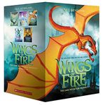 Wings of Fire Box Set, The Jade Mountain Prophecy (Books 6-10): Moon Rising / Winter Turning / Escaping Peril / Talons of Power / Darkness of Dragons