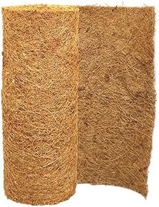 SUNYAY 12x80 inch Natural Coco Liner Roll Coconut Coir Liner Sheets Coco Mat for Planter Window Box Flower Basket Garden Decoration Animal Pet Pad Liner