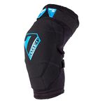 7iDP Flex Hard Shell Knee Pads for Mountain Biking and BMX, Black, Medium (7005-05-530)