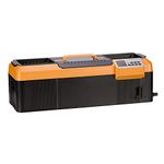 iSonic P4890(II) Commercial Ultrasonic Cleaner, Plastic Basket, Heater, Drain, 110V, 2.3 Gallon/9 Litre, 25.5" Long Tank, Orange/Black