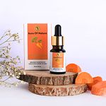 Aura Of Nature 100% Pure Carrot Seed Essential Oil | Oil for Skin Rejuvenation & Healthy Hair | Therapeutic grade for aromatherapy | Reduces pigmentation/Repairs skin - 10ml