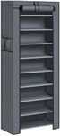 SONGMICS 10-Tier Shoe Rack, 22.8 x 