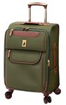 LONDON FOG Westminster 25" Expandable Spinner, Green, 25-Inch, London Fog Westminster 25" Expandable Spinner