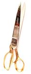 Shalimar Brand Tailor Scissor 10" Inches Left Handed Scissor for Cloth Cutting Brass Handle Specially for Professional Tailors