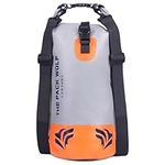 The Pack Wolf Company - Premium Waterproof Dry Bag, Waterproof Backpack with Adjustable Shoulder Straps, Durable Dry Bag for Kayaking, Rafting, Boating, Camping, Hiking & Fishing, Waterproof Bags, 10L