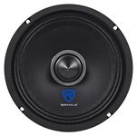 Rockville RXM68 6.5" 150w 8 Ohm Mid-Bass Driver Car Audio Speaker, Mid-Range