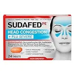 Sudafed PE Head Congestion + Flu Se