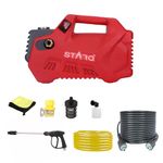 STARQ W8 | 280 Bar 2800W | Heavy Duty High Pressure Washer for Car, Bike, Home | Red