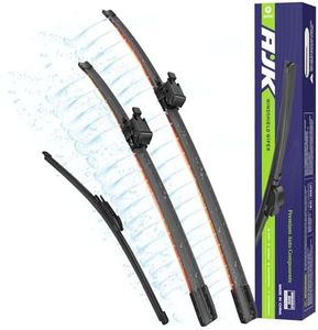 AJK Heated Windshield Wipers for Lincoln Aviator 2020-2025 (26"+21"+12")