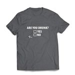 lepni.me Mens T-Shirt are You Drunk Funny Drinking Alcohol Party Gift (M Graphite Multi Color)