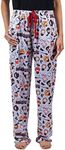 Bioworld Harry Potter Chibi AOP Women's Sleep Pajama Pants-M Black