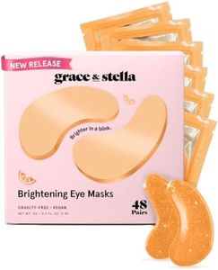 grace & stella New Brightening Eye Patches for Dark Circles (48 Pairs)