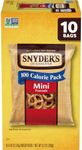 Snyder's of Hanover, 100 Calorie Mini Pretzels, Individual Packs, 10 Ct (pack of 1)