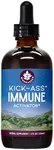 WishGarden Herbs Kick-Ass Immune Activator - Herbal Immune Support Supplement for Adults, Plant-Based Immune Booster & Immune Defense w/Echinacea & Goldenseal, Rapid Immunity Boost Formula, 4oz