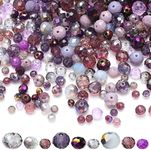 KINGSHINE 1000pcs 4/6/8mm Purple Co