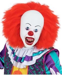 Smiffys IT The Movie, masque de Pennywise, Tête entière, latex