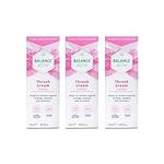 Balance Activ | Thrush Cream | Internal & External Use | Works Naturally | Relieves Symptoms & Prevents Recurrence | 5 Applicators (30ml) | Pack of 3