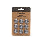 XCMAN 4 Layer-Cone Studs 7.87 Inch Dia Aluminum Snowboard Stomp Pad - 9pcs