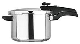 Prestige Smart Plus Stainless Steel Pressure Cooker, 6L