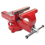 Yost Vises FSV-7-Inch Heavy-Duty Forged Steel Bench Vise with 360-Degree Swivel Base