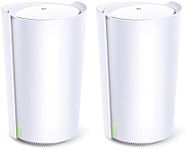 Mercusys AX6600 Whole Home AI-Driven Mesh WiFi 6 System, Tri-Band WiFi Mesh with Smart Antennas, Connect up to 200 devices, 1.5 GHz Quad-Core CPU, HomeShield Security, Works with Alexa