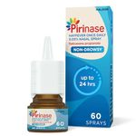 Pirinase Nasal Spray, Hayfever Relief for Adults, Once a Day Dose, 60 Sprays