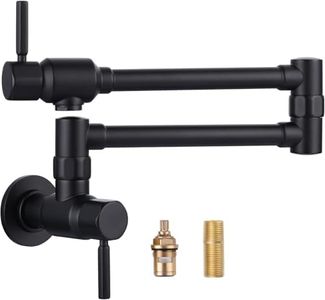 Pot Filler Faucet, Wall Mount For Kitchen Sink