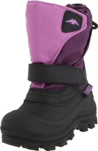 Tundra Kids' Quebec Snow Boot,3 Little Kid,Purple