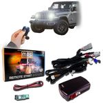 MPC Remote Starter Kit Compatible with Jeep Wrangler & Gladiator 2018-2024 || 100% Plug N Play || Press OEM Key Fob 3X Lock to Remote Start || All Trims || USA Tech Support