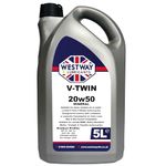 20w50 Motorcycle Oil Mineral API: SL SM SJ 5 Litres