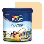 Dulux Promise Exterior Emulsion Paint (1L, Vanilla) | Ideal for Exterior Walls | Smooth Finish | Anti-Peel & Anti-Crack | Long-Lasting Colors