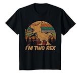 Kids I'm Two Rex Dinosaur Lover 2 Y