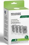 5-Star Vacuum Bags for iRobot Roomba i3, i7, i1, i4, i6, i8, s9, j7, j8, & i & s & j Series 4 Pack Clean Base Automatic Dirt Disposal Bag.