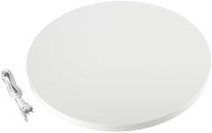 Homend Motorized Rotating Display Stand - 360° Electronic Turntable, 24inch/60cm, 66lbs Load, White - Ideal display turntable for Photography and Showcase