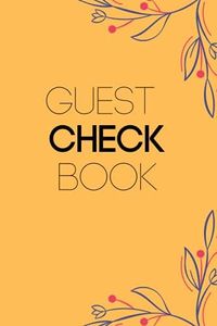 Guest Check Pad: for Restaurants, 6 x 9 inches , 100 sheets per Book , With Thank you in the back side of check