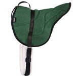 Harrison Howard Equestrian Saddle Pad Horse Riding Pad Bareback Pad with Girth Forest Green