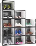 YITAHOME Shoe Box,12Pcs Stackable S