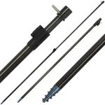 38" Carp Fishing Bivvy Storm Pole Telescopic Aluminium Extendable With T-Bar NGT