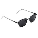 Eyewearlabs OKNO I Polarized Sunglasses For Men I For Driving, Sports and Adventure Activities I Black Lens I 100% UV Protection I Medium I CAndrewBlackSC1 I EL1143