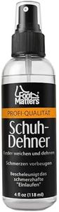 FOOTMATTERS Shoe Stretch Spray – Professional Shoe Stretcher - Softener for Leather, Suede, Nubuck, Canvas – 4 oz