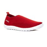 Khadim's Pro Red Walking Sports Shoe Sneakers for Women (4731365)