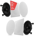 Pyle 2 Pair 10” Flush Mount in-Wall