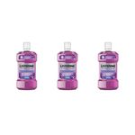Listerine Total Care Mouthwash, 3-PACK, Fluoride Mouthwash for Bad Breath, Anti-Cavity, Helps Keep Teeth White, 1L x3 (Amazon Exclusive)