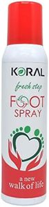 Koral Pharma Foot Spray Pack of 2-260ml, Heel Care Softness Foot Spray for Men, Women |Prevent Fungal Infection and Foot Odor Control Repairs Crack Heels|Feet Spray for Foot Care and Dry Skin.