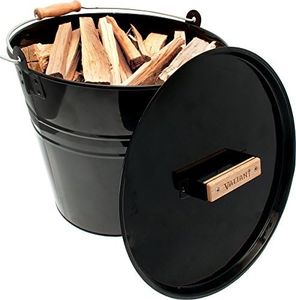 Valiant Fireside Kindling, Log, Coal & Fuel Storage Skuttle Bucket (FIR243)