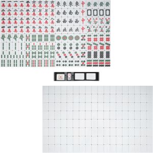 Nisorpa Mahjong Set – 40x30mm Tiles, Classic Game Set