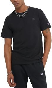 Champion Men's Classic Jersey Tee, black, 4X-Large