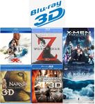 Ultimate Action & Adventure Blu-ray 3D Movie Collection: The Chronicles Of Narnia: The Voyage Of The Dawn Treader / The Darkest Hour / World War Z / X-men Apocalypse / xXx: Return Of Xander Cage /