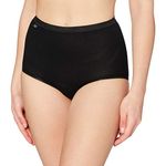 Sloggi Women's Basic+ Maxi Brief,BLACK,24UK