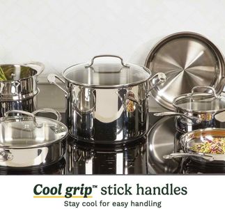 Cuisinart Chef’s Classic 11-Piece Cookware Set – Stainless Steel